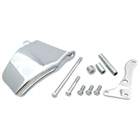 Spectre 69-86 SB Chevy (w/Long Water Pump) Alternator Bracket Set - Chrome - 47293
