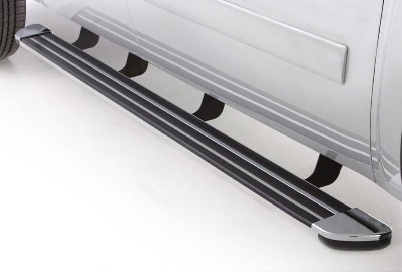 Lund 15-17 Chevy Silverado 2500 Ext. Cab (Diesel) Crossroads 80in. Running Board Kit - Chrome - 22908039