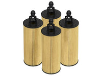 aFe Pro GUARD HD Oil Filter 2018+ Jeep Wrangler (JL) V6 3.6L (4 Pack) - 44-LF039-MB