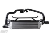 Turbo XS FMIC 2015-2017 Subaru STi - Wrinkle Black Pipes - txs-STI15-FMIC-BLK