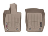 WeatherTech 2017+ Porsche Panamera Front FloorLiner - Tan - 4511801