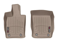 WeatherTech 2017+ Porsche Panamera Front FloorLiner - Tan - 4511801