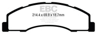 EBC 08+ Ford Econoline E150 4.6 Greenstuff Front Brake Pads - DP63004