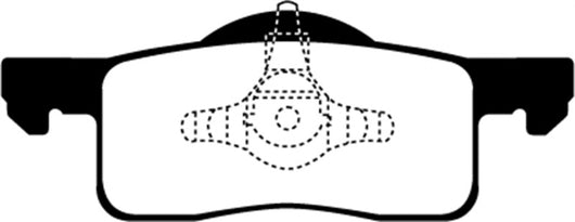 EBC 02-06 Ford Expedition 4.6 2WD Ultimax2 Rear Brake Pads - UD935