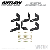 Westin 14-18 Chevrolet/GMC Silv/Seirra 1500 Double Cab Outlaw Nerf Step Bars - 58-53715