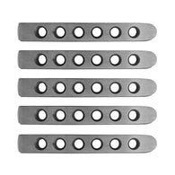 DV8 Offroad 2007-2018 Jeep JK Aluminum Stick On Door Handle Inserts - Set Of 5 - D-JP-190059-AL-5