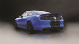 Corsa 13-13 Ford Mustang Shelby GT500 5.8L V8 Black Sport Axle-Back Exhaust - 14321BLK