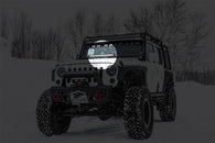 MBRP 07-15 Jeep Wrangler JK Hood Light Kit - Black Coated - 182736