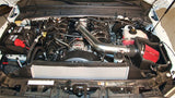 Spectre 11-14 Ford F250/350 V8-6.2L F/I Air Intake Kit - Polished w/Red Filter - 9001