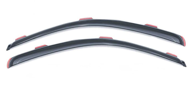 AVS 17-18 Nissan Titan Standard Cab Ventvisor In-Channel Window Deflectors 2pc - Smoke - 192445