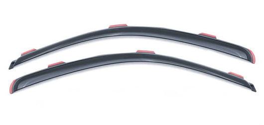 AVS 17-18 Nissan Titan Standard Cab Ventvisor In-Channel Window Deflectors 2pc - Smoke - 192445