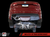 AWE Tuning Mk6 GLI 2.0T - Mk6 Jetta 1.8T Track Edition Exhaust - Polished Silver Tips - 3020-22026