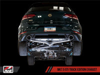 AWE Tuning Volkswagen GTI MK7.5 2.0T Track Edition Exhaust w/Chrome Silver Tips 102mm - 3020-32042