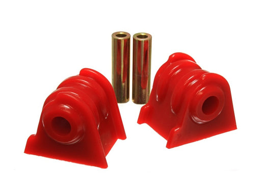 Energy Suspension 97-03 Jeep Wrangler Red Motor Mount Set (2 pc set) - 2.1104R