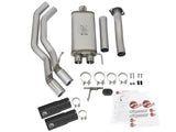 aFe Rebel Exhausts 3in SS Cat-Back 15-16 Ford F-150 EcoBoost V6 2.7/3.5L V8 5.0L w/ Black Tips - 49-43081-B