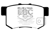 EBC 05-06 Honda CR-V 2.4 Greenstuff Rear Brake Pads - DP61193/2