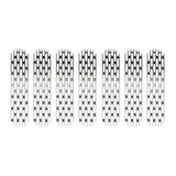 DV8 Offroad 2007-2018 Jeep JK Polished Grille Inserts - D-JP-190008-POLSH