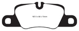 EBC 12-15 Porsche 911 (991) (Cast Iron Rotor only) 3.8 Carrera S Redstuff Rear Brake Pads - DP31858C
