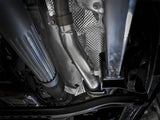 aFe Twisted Steel 2in Stainless Steel Loop Delete Down-Pipe 2018+ Jeep Wrangler (JL) V6 3.6L - 48-48024