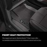 Husky Liners 07-14 Cadillac Escalade ESV/EXT Weatherbeater Black Front Floor Liners - 18201