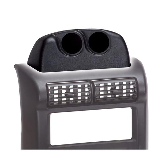 Autometer 97-06 Jeep Wrangler TJ Black Dual Dash Pod - 15219