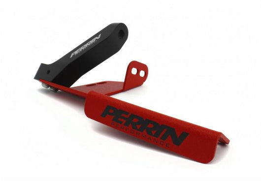 Perrin 08-12 Subaru STi Hatchback / 11-12 STi Sedan Master Cylinder Bracket - Red - PSP-BRK-401RD