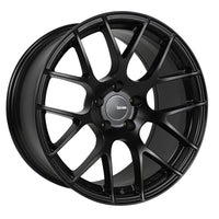 Enkei Raijin 18x8 35mm Offset 5x100 Bolt Pattern Matte Black Wheel - 467-880-8035BK