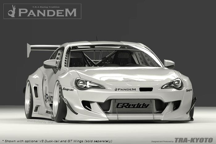 GReddy Scion FR-S Pandem Wide Body V3 Front Canard - 17010273