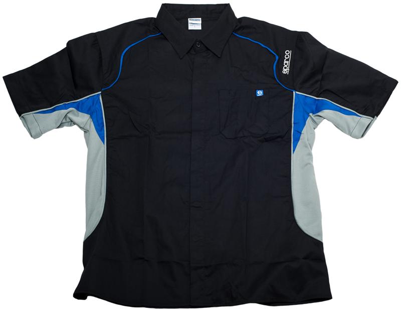 Sparco T-Shirt Circuit Tri Gray Large - SP02020GR3L