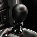 Raceseng Slammer Shift Knob (No Engraving) Mazda Miata ND Adapter - Black Texture - 08211BTE-0801X-0811012