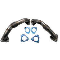 Wehrli 17-19 Chevrolet 6.6L L5P Duramax 2in Stainless Up Pipe Kit w/Gaskets - WCF100624