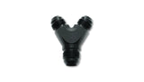 Vibrant -6AN x -6AN x -6AN Y-Adapter Fitting - Aluminum - 10806