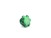 Fleece Performance 2013+ Dodge Cummins Green Anodized Billet Fuel Cap - FPE-FC-1316-GRN