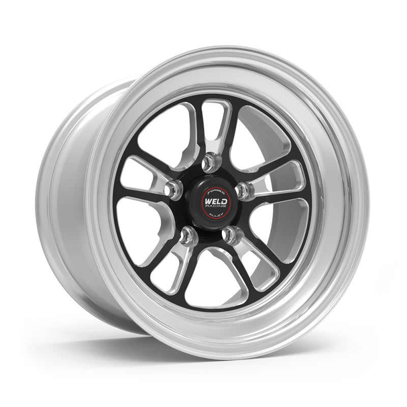 Weld S70 15x10 / 5x120mm BP / 7.5in. BS Black Wheel (Medium Pad) - Non-Beadlock - 70MB-510N75C