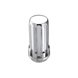McGard SplineDrive Lug Nut (Cone Seat) M14X1.5 / 1.648in. Length (4-Pack) - Chrome (Req. Tool) - 65315