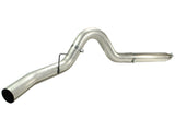 aFe MACHForce XP 5in DPF-Back Stainless Steel Exh Sys, No tip,Ford Diesel Trucks 08-10 V8-6.4L - 49-43054