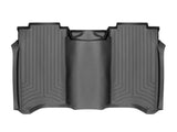 WeatherTech 2017+ Nissan Titan / Titan XD Rear FloorLiner - Black (Crew Cab; Fits Both Vinyl/Carpet) - 449083
