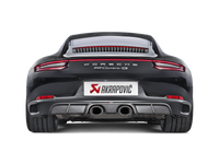 Akrapovic 16-17 Porsche 911 Carrera S/4/4S/GTS (991.2) Slip-On Line (Titanium) w/ Titanium Tips - S-PO/TI/5H