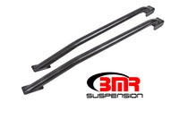 BMR 79-04 Fox Mustang Hardtop Only Weld-On Boxed STD. Subframe Connectors - Black Hammertone - SFC024H