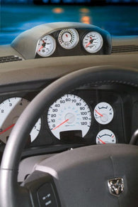Autometer 03-07 Dodge Ram Triple Dash Pod - Black - 15020