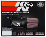 K&N 08-17 Harley Davidson Touring Models Performance Air Intake System Silver - 57-1134S