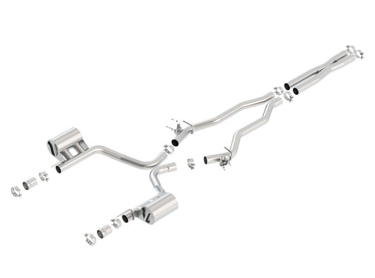 Borla 2015-2016 Charger SRT 392 / Scat Pack 6.4L Atak Catback Exhaust Single Split Rear Exit - 140675