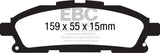EBC 11+ Nissan Quest 3.5 Ultimax2 Front Brake Pads - UD1552
