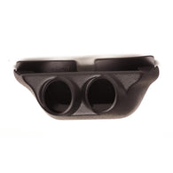 Autometer 99-07 Chevrolet Silverado/GMC Sierra Dual 2-1/16in Black Overhead Console Pod - 18022