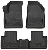 Husky Liners 2015 Jeep Cherokee WeatherBeater Combo Black Floor Liners - 99091