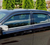 AVS 99-03 Acura TL Ventvisor Outside Mount Window Deflectors 4pc - Smoke - 94197
