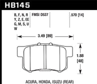 Hawk 06+ Civic Si HP+ Street Rear  Brake Pads - HB145N.570