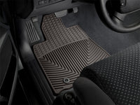WeatherTech 2012-2015 Toyota Sequoia Front Rubber Mats - Cocoa - W265CO