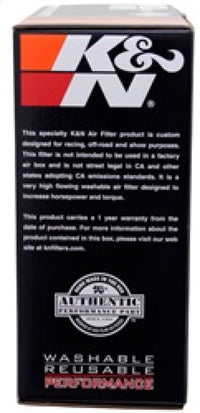 K&N 14in Red Custom Air Cleaner Assembly - 5.125in ID x 14in OD x 3.87in H - 60-1263