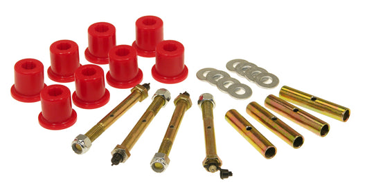 Prothane 76-86 Jeep CJ5/7/8 Front Shackle Bushings - Red - 1-814